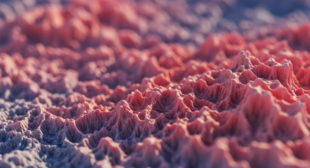 Close-up of pink coral rock. Abstract background and texture for design.の素材