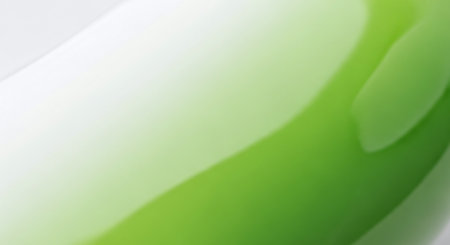 abstract green background with blur and bokeh light effects.の素材