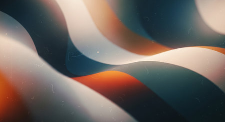 abstract background with glowing lines and bokeh effect, 3d renderの素材