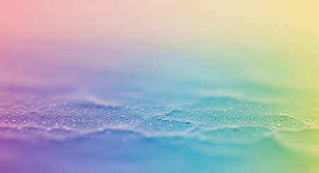 Rain drops on the surface of water. Abstract background for design.の素材