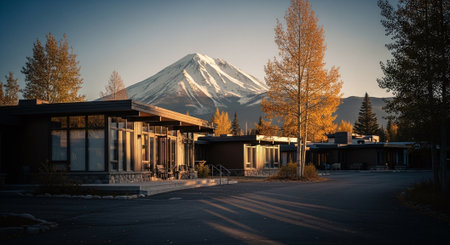 Mount Fuji in Kawaguchiko, Yamanashi, Japanの素材