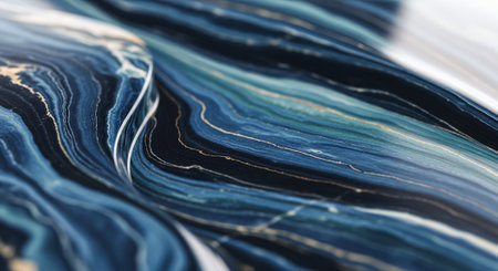 Marble abstract acrylic background. Marbling artwork texture. Agate ripple pattern. Gold powder.の素材