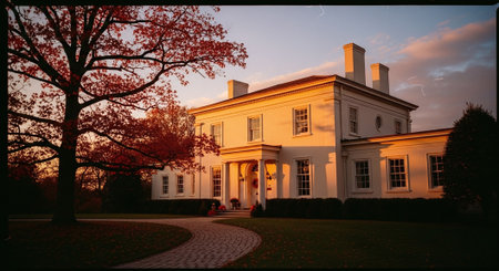 The White House in Vancouver, Americaの素材