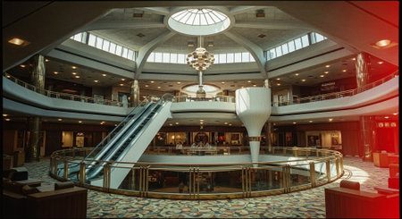 Luxury dinner party in a luxurious restaurant with a view of the cityの素材