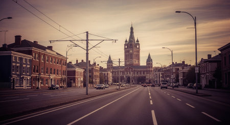 Old town of Riga, Latvia. Travel and architecture concept.の素材