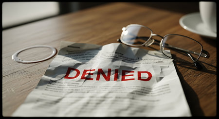 Diened Word on Newspaper with glasses and stethoscope on tableの素材