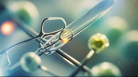 Close up of dentist tools. Dentistry concept. 3D Renderingの素材