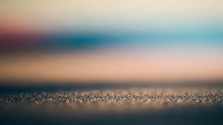 abstract background with bokeh defocused lights and shadow.の素材