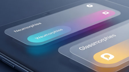 Smartphone with social media icons on the screen (3d render)の素材