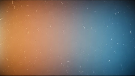 abstract blue and orange background texture with some smooth lines in itの素材