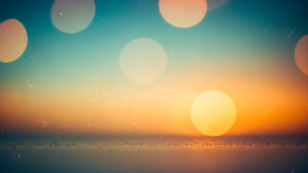 Colorful bokeh abstract background - vintage effect style pictures.の素材