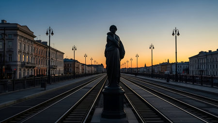 Monument to Peter the Great in St. Petersburg.の素材