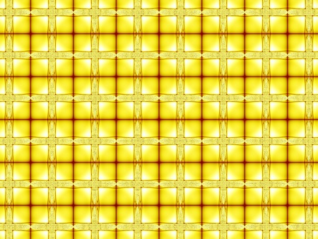 Yellow pattern fractal - wallpaperの写真素材