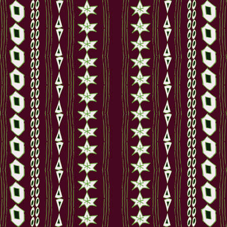 Primal seamless pattern. Vector illustration. Primal hand-drawn doodle pattern design for web, mobile, print and textile.のイラスト素材