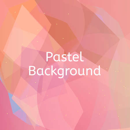 Pastel colored background. Polygonal vector illustration. Texture for print, mobile and webのイラスト素材