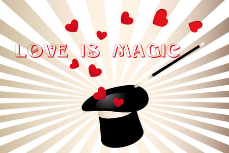 Love is magic - Valentineのイラスト素材