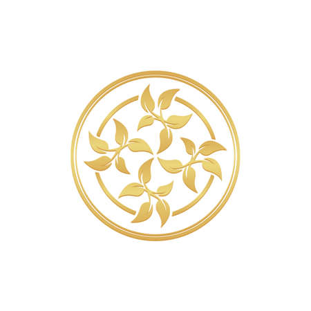 Abstract gold template.の写真素材