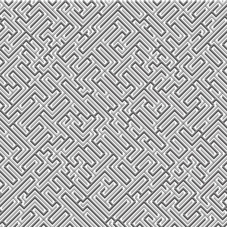 Seamless Repeatable Geometric Pattern. Tileable Texture.のイラスト素材