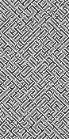 Seamless geometric pattern. Vector illustration. Black and white background.のイラスト素材