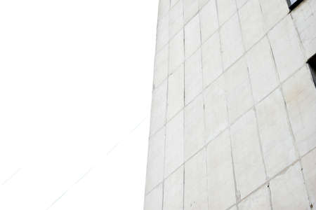 Yellow walls of houses in the cityの写真素材