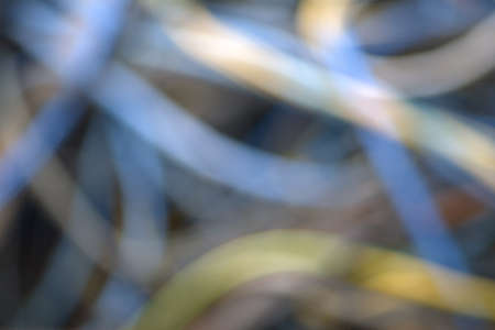 blurred cablesの写真素材