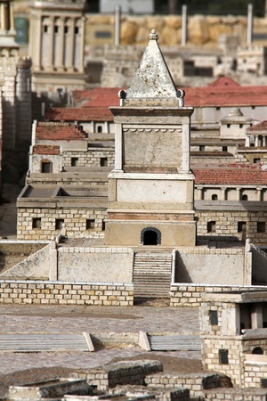 Tomb of King David   Towers of Herod  の写真素材