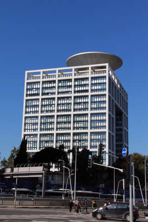 TEL AVIV, ISRAEL - FEBRUARY 03     The Ministry of Defense  Misrad HaBitahon  of the government of Israel on February 03, 2012 in Tel Aviv, Israel   The Ministry of Defense  is the governmental department responsible for defending the State of Israel fromのeditorial素材