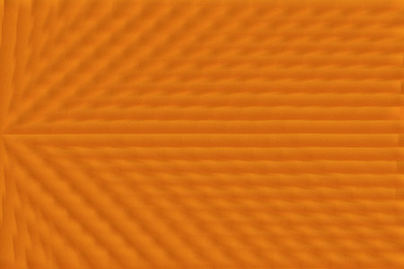 Orange explosion pixels mosaic background or wallpaper patternの写真素材