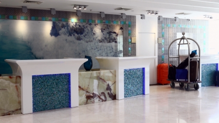 Hotel Receptionのeditorial素材