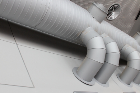 Industrial ventilation systemの写真素材