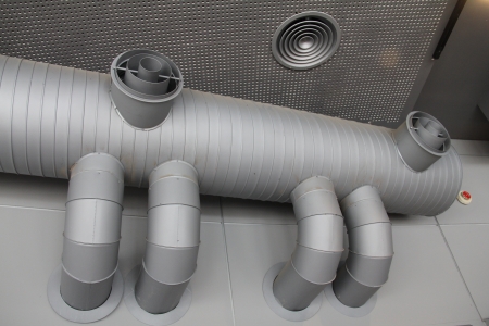 Industrial ventilation systemの写真素材