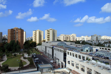 TEL AVIV - SEPTEMBER 21:  Tel Aviv on September 21, 2013 in  Israel, Tel Aviv- one of the most...