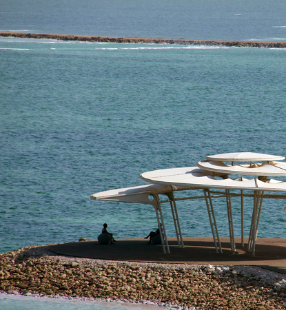 Dead sea  Israelの写真素材