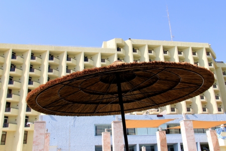 Hotel on the Dead seaの写真素材