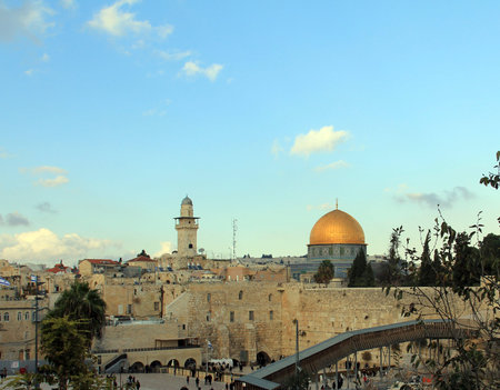 JERUSALEM, ISRAEL - DECEMBER 9   A view of Temple Mount in the old city of Jerusalem, including the...
