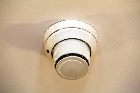 Old Dirty Sensor Smoke Detector