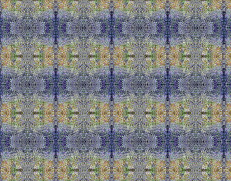 Blue lilac  grunge vintage pattern wallpaper の写真素材