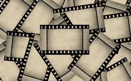Film strip backgroundの写真素材