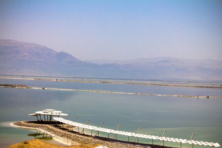 Dead sea - best place in world for skin diseases therapyの写真素材