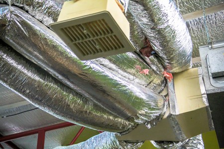 Ventilation pipesの写真素材