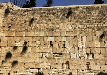 Western Wall in Jerusalem. Israelの写真素材
