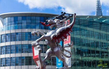 Modern Building  on Trinity Square  near The Tower of London castleのeditorial素材