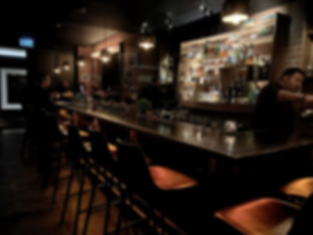 Blurred background, Blurry image of a cafe interior