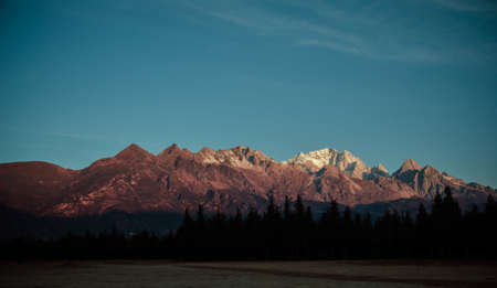 Jade Dragon Snow Mountainの写真素材