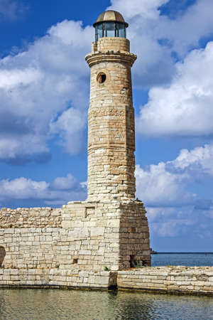 Lighthouse in a summer dayの写真素材