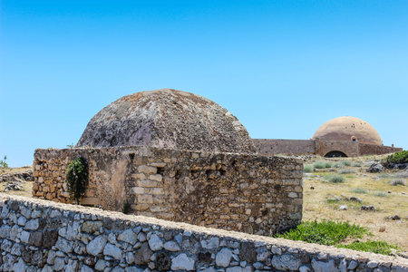 Ancient stone mosque in the fortress