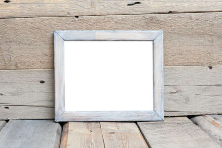 8x10 18x20 Wooden Horizontal Frame Mockup, Realistic Rustic Rough Wooden Frame, Styled Mockup on Woodの写真素材