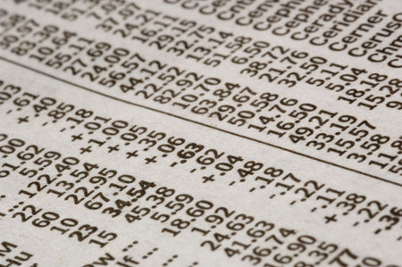 Newspaper open to market pages showing results.  Idea of studying the markets
