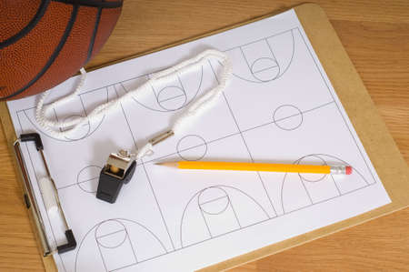 Basketball Coaches Itemsの写真素材