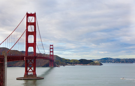 A view of the Golden Gate Bridge in San Francisco